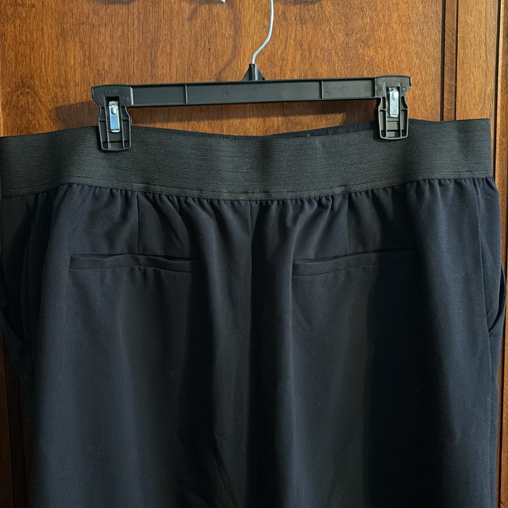 Jessica London Black Strechy Waistband Pencil Skirt Size 20 - Picture 4 of 10